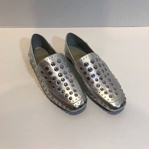1. STATE silver shoes. Sz 8.
